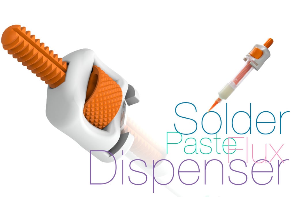Solder paste and flux Dispenser