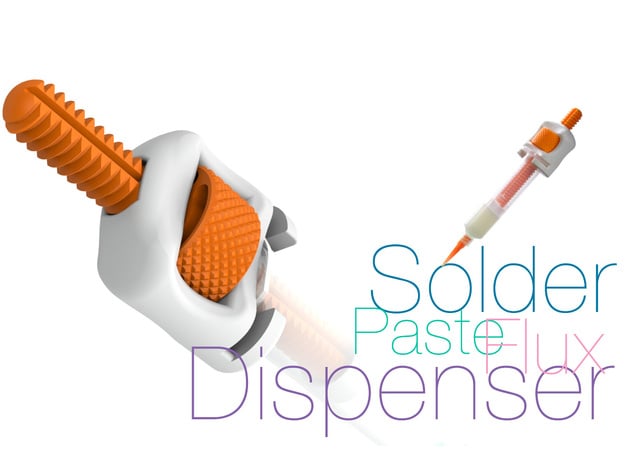 Solder Paste And Flux Dispenser