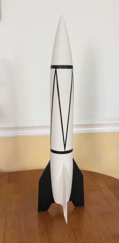 Modular 1/25 Scale A4/V2 model rocket