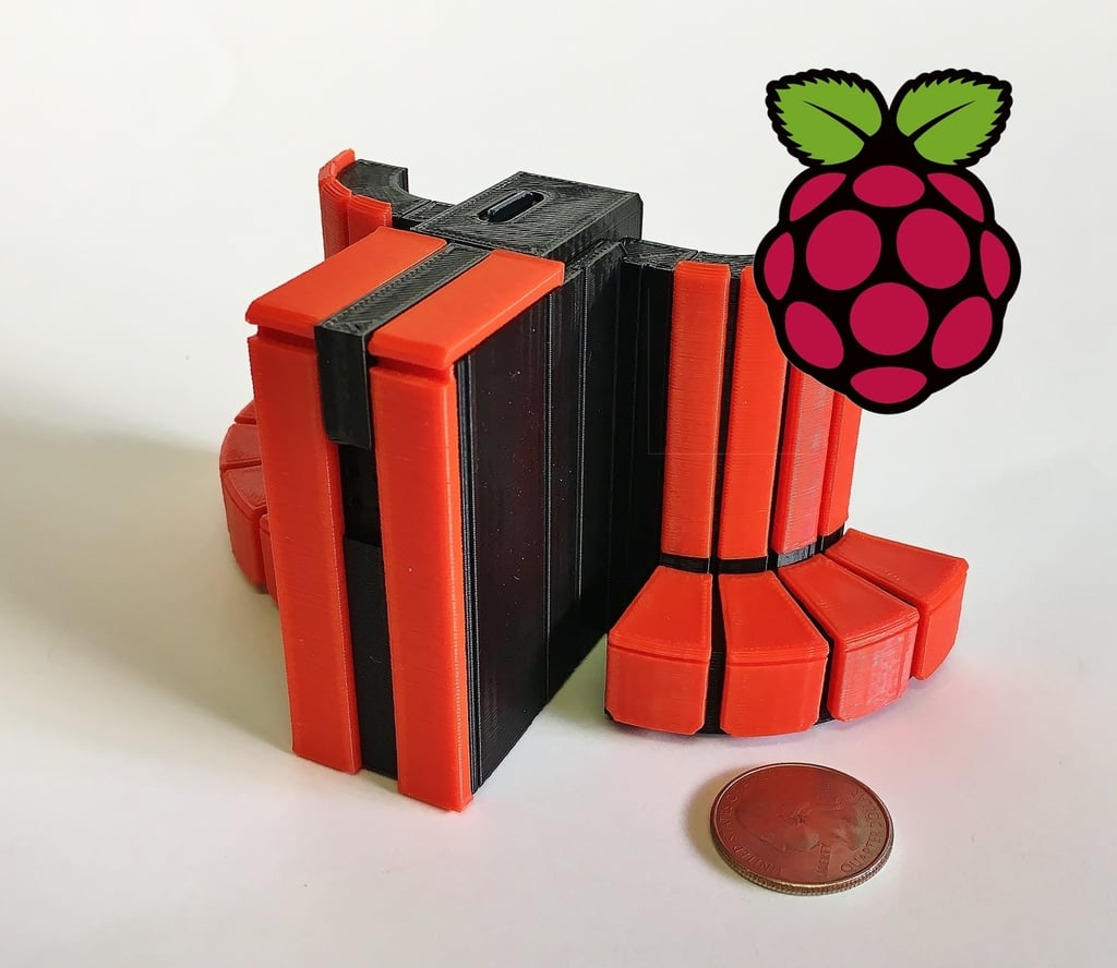 Mini Cray Y-MP Raspberry Pi Zero case
