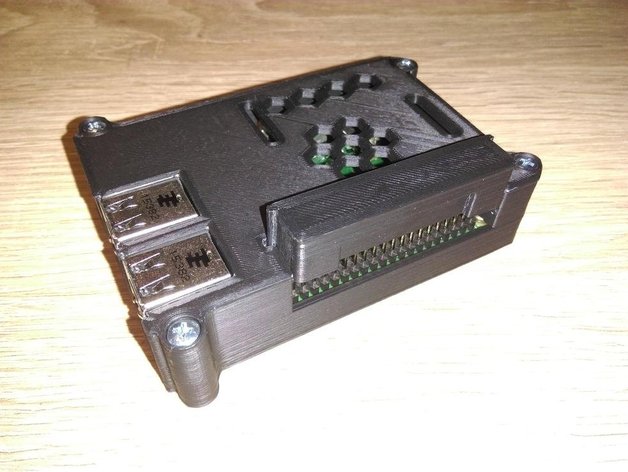 Raspberry Pi 2 Case (easy access to GPIO)