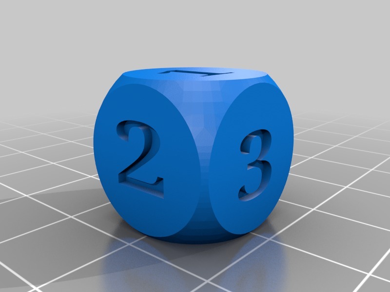 Dice with Numbers