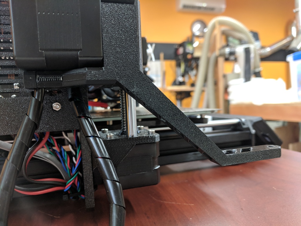 Prusa MK3 PiCam mount with X motor cable clamp