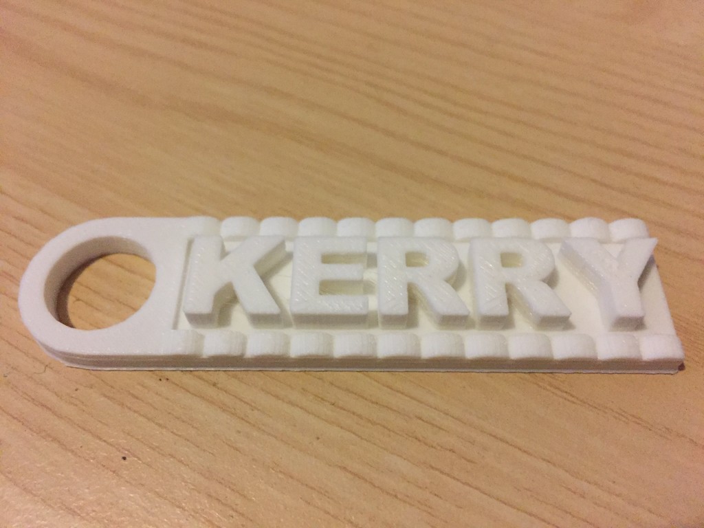 Key Ring, Letters!