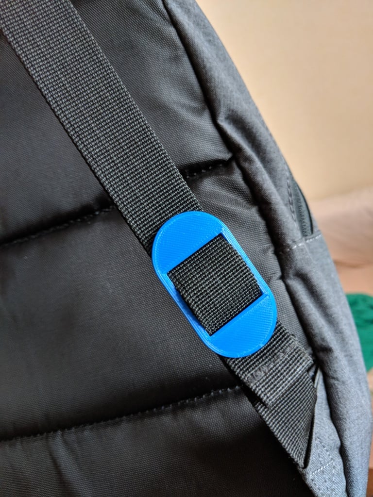 Backpack strap buckle