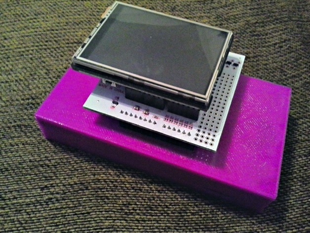 Pcduino3 Case with pin-holes in top