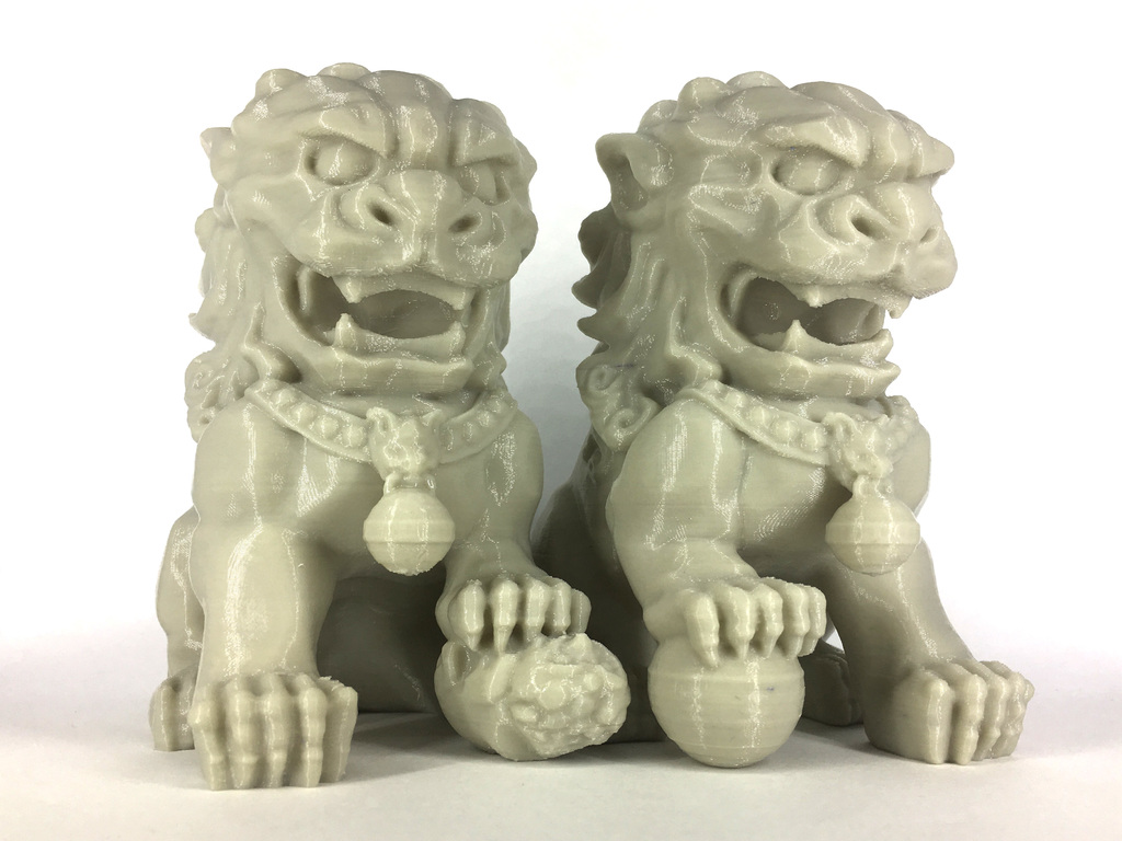 Chinese Guardian Lions - Split