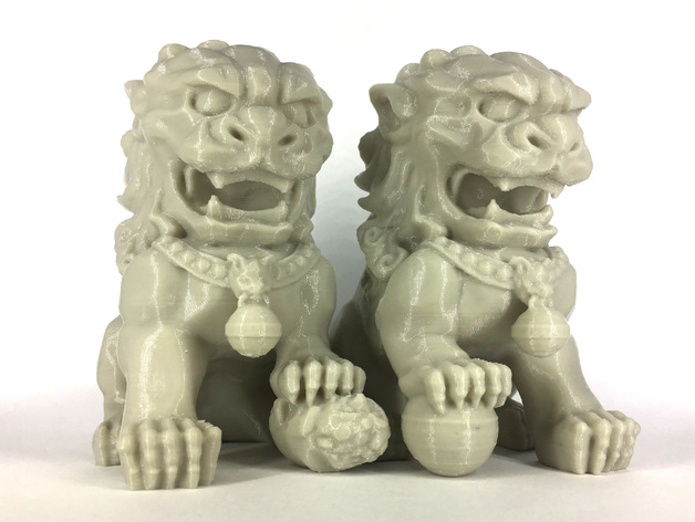 Chinese Guardian Lions Split