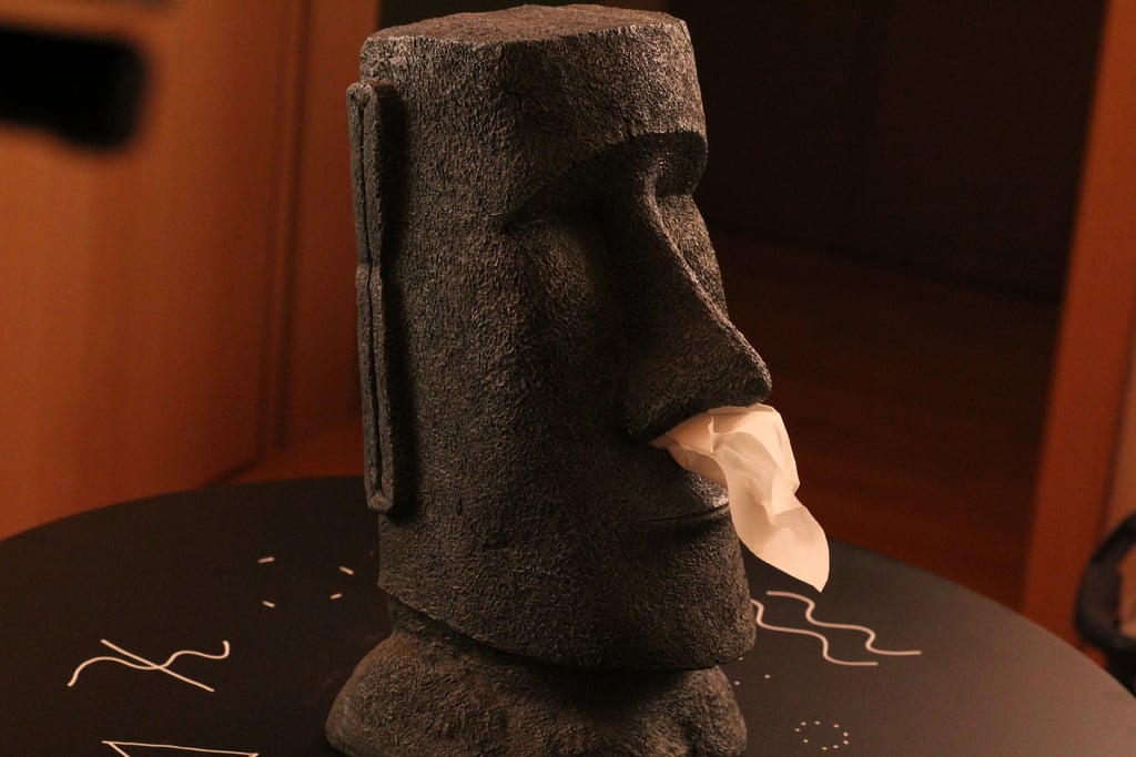 Moai Tissue dispenser
