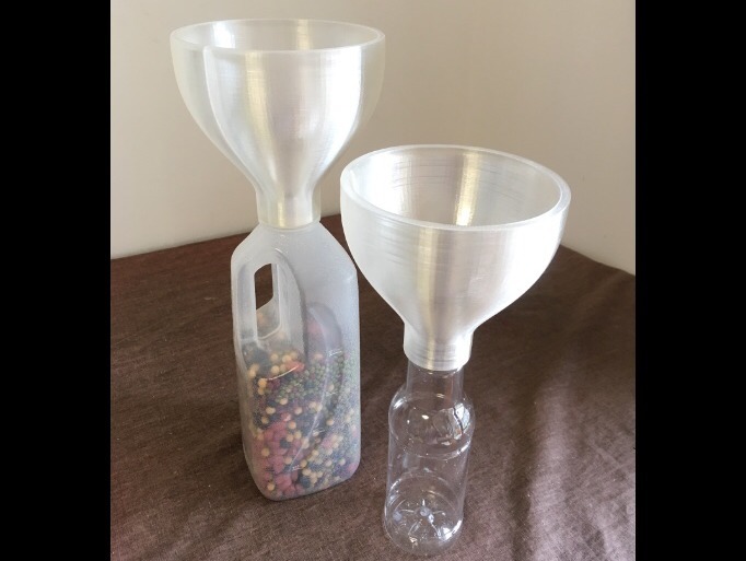 Vase Mode Funnel for Wide Neck PET Bottles (34.7mm)