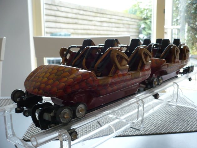 roller coaster train, mk1212 scale model 1:12,5