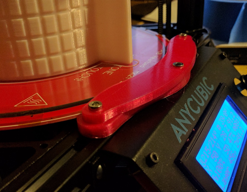 Anycubic Kossel Heated Bed Clamp
