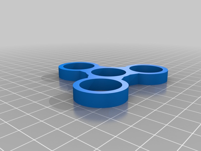 Made on Fusion 360. Spins very freely in the hand.