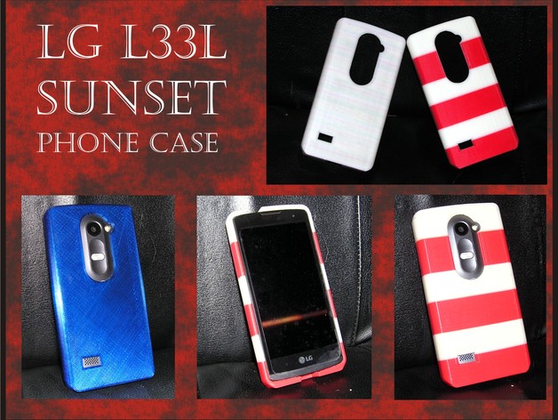 LG Sunset L33L &  Tribute 2 Case