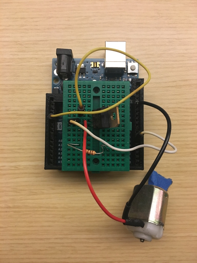 Minibreadboard Arduino Shield