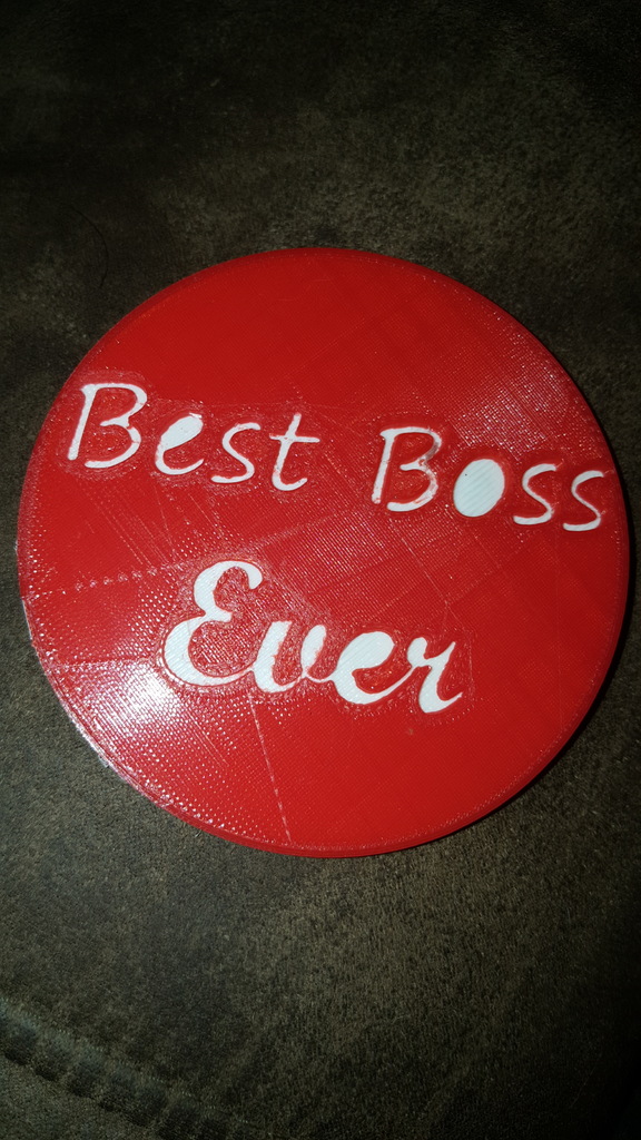Best Boss Ever Coaster