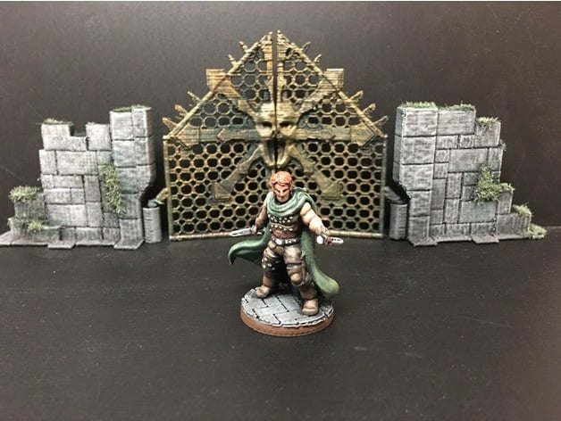 Image of Orrin, Warrior-Thief (28mm scale)