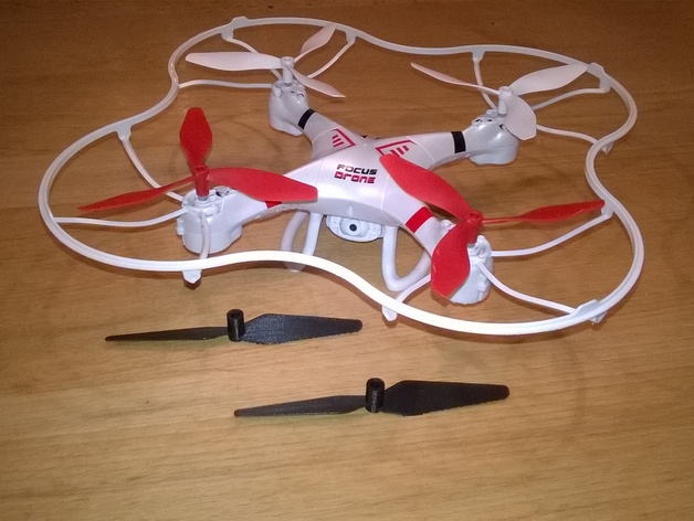 drone quadcopter propeller blades Focus Drone