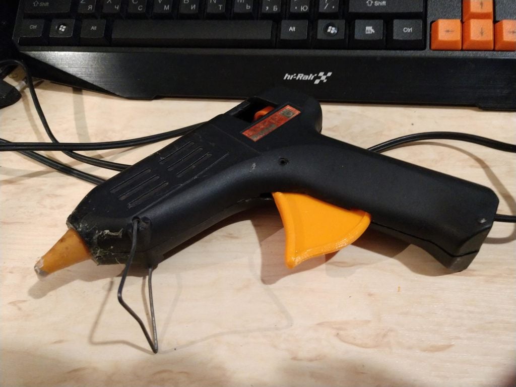 How to repair glue gun trigger