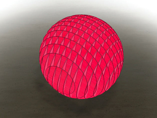 LaserCut - 3D Puzzle Paperball