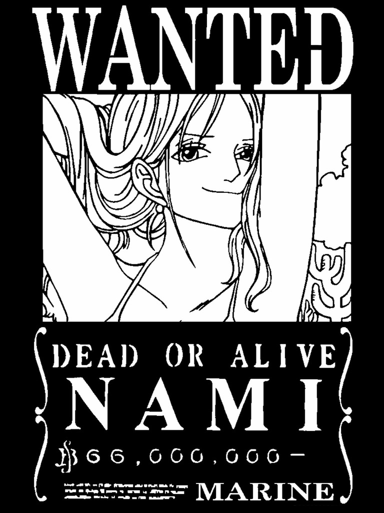 Wanted Poster Nami