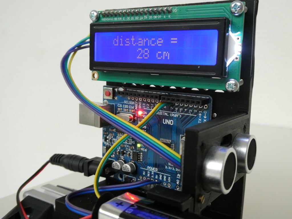 Ultrasonic experiments 8: Distance measurement with arduino