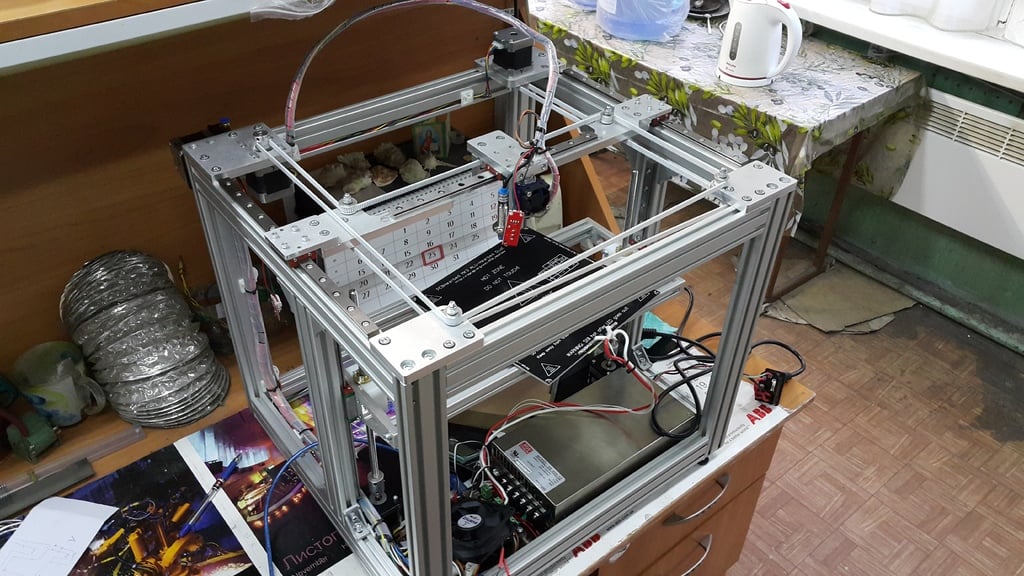 Core XY D-bot cube 3d printer