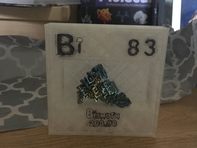 Bismuth periodic table of elements showcase for bismuth