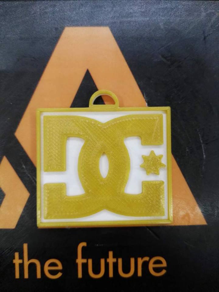 DC shoes keychain
