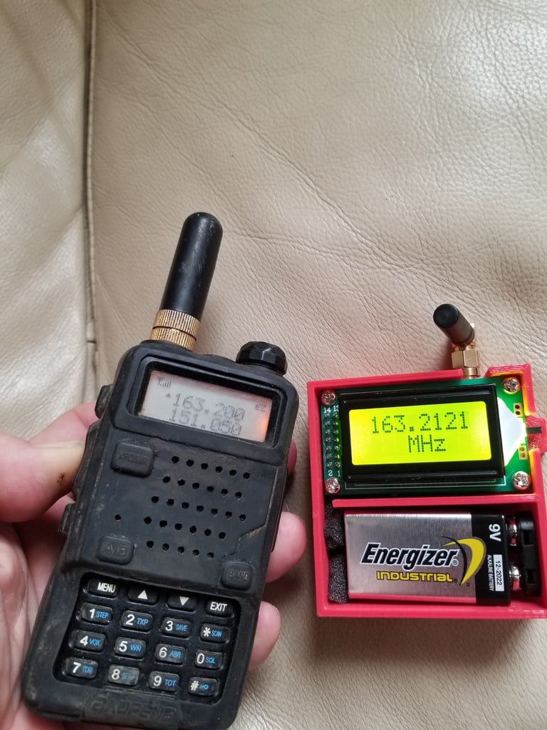 Banggood frequency sniffer case. 500mhz Frequency meter