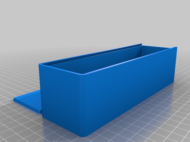 Standard Dominoes Parametric Box with Sliding Lid
