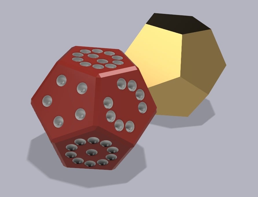 Twelve sided dice - lose twice as much money in half the time!