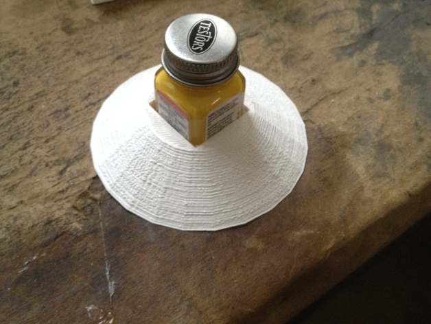 Spill "Proof" model paint jar holder