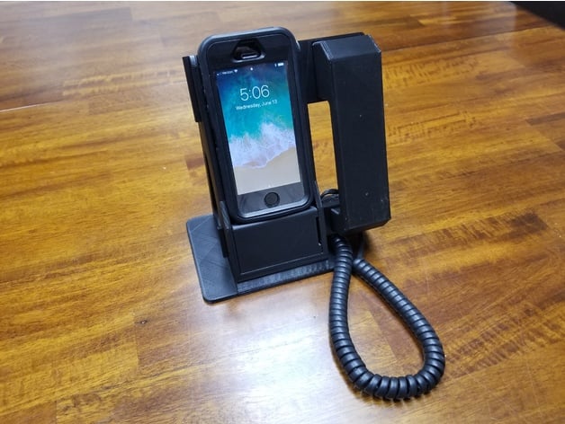 Cell Phone Desk Phone Hybrid By Sopro Thingiverse