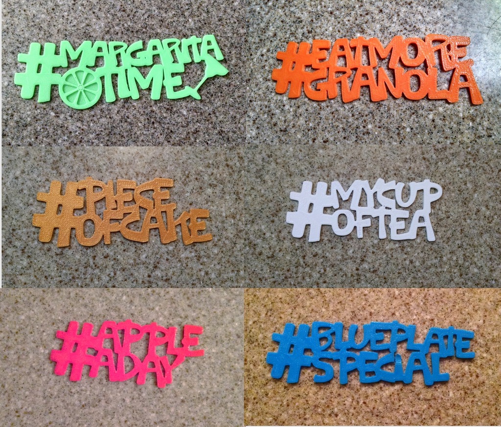 Foodie Hashtags