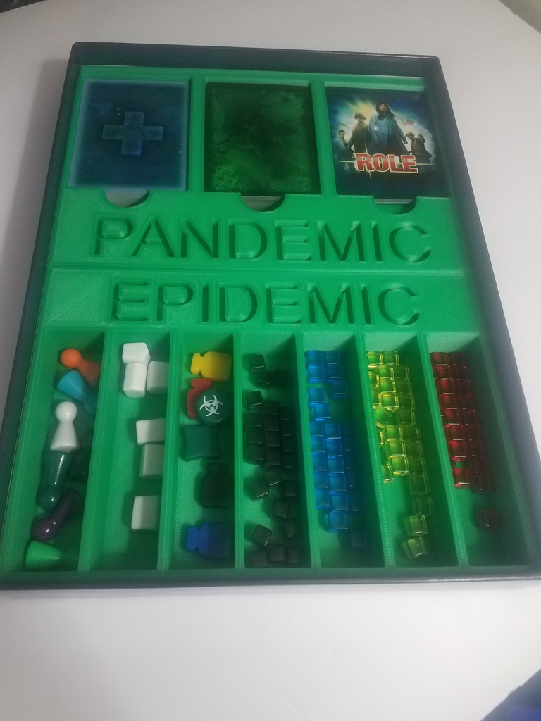 Pandemic Board Game Insert