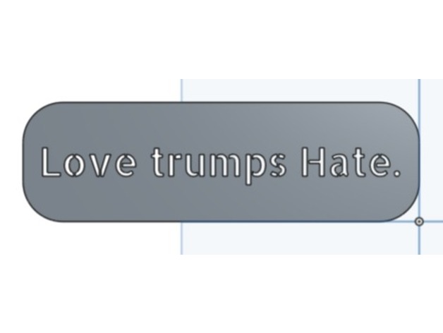 Love trumps Hate Bookmark