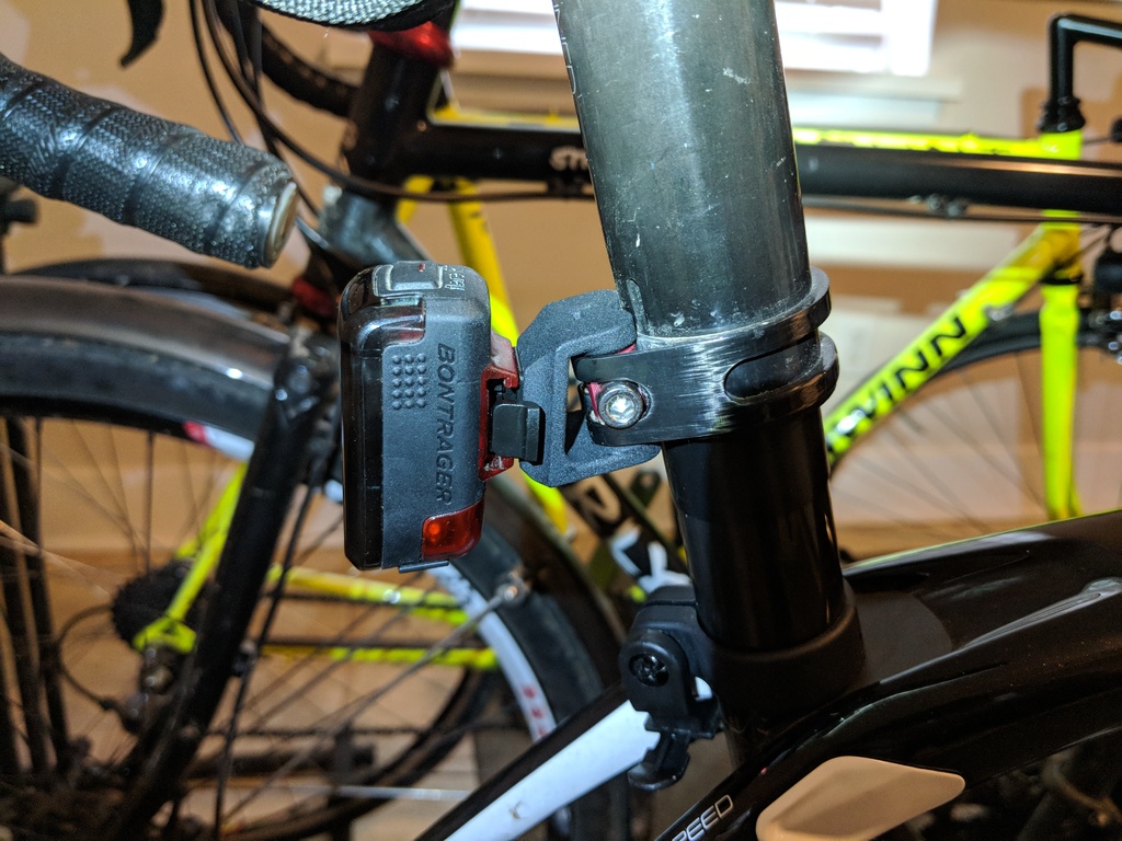 Seatmast mount for Bontrager Flare Tail light
