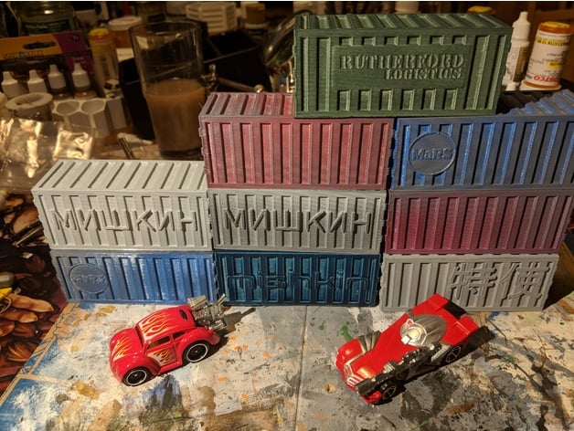 Gaslands Shipping Containers