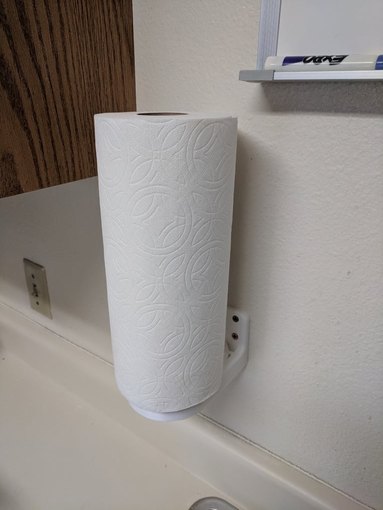 Paper Towel Holder with Design