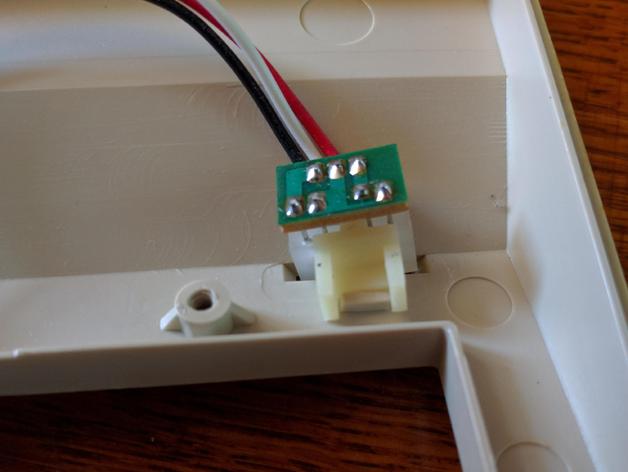 Commodore 128 LED bracket