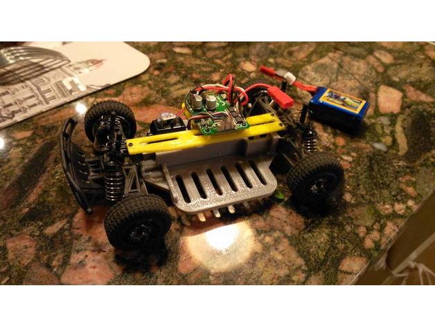 Losi 1/24 chassis for bigger battery