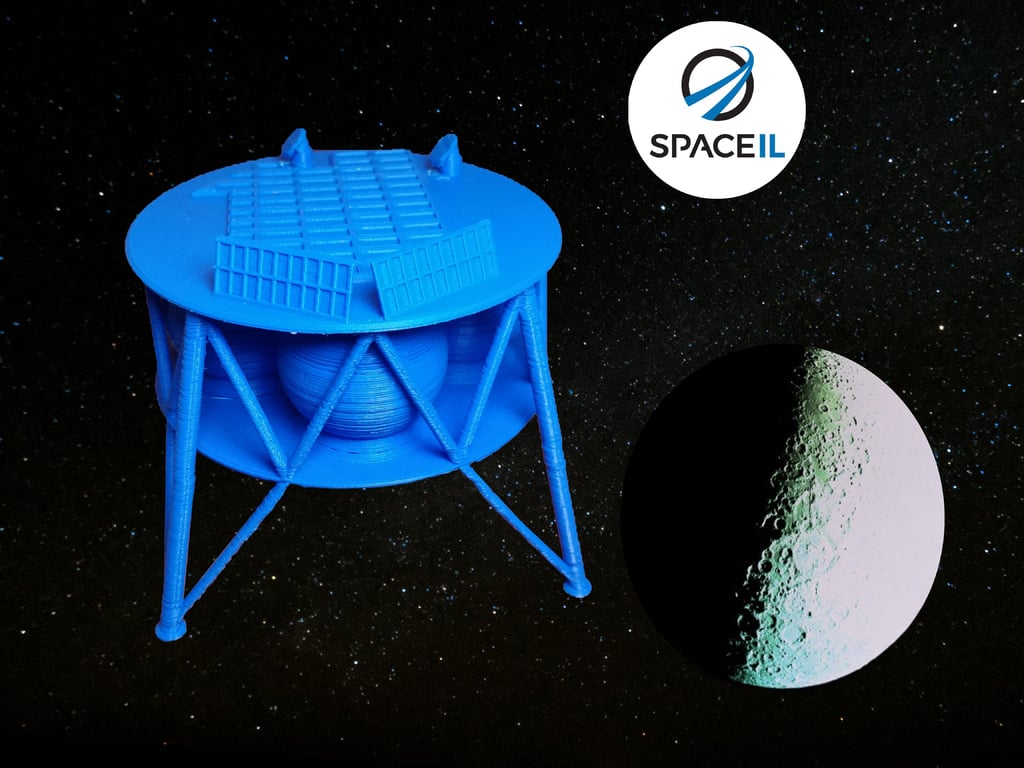 Beresheet Lunar Lander - SpaceIL