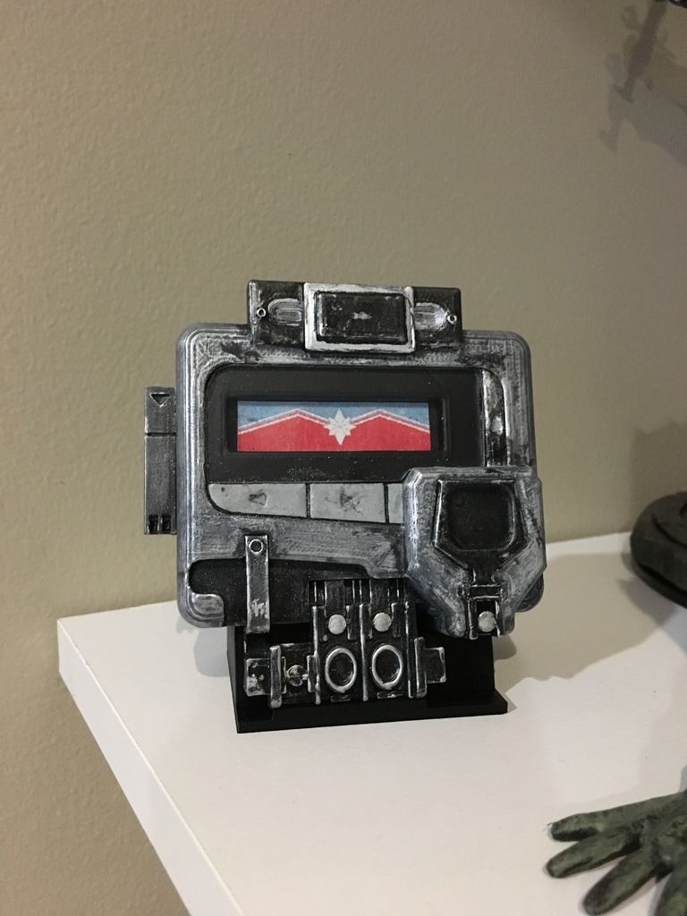 Captian Marvel Pager Stand