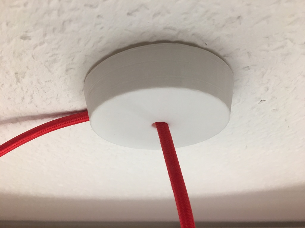 Lamp attachment for overhead installation
