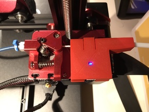 Mosaic Palette 2 (Pro) tube clip for Creality CR-10S Pro