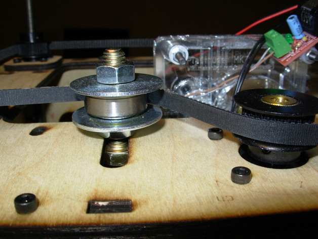 MakerBot Pulley via Hardware Store Supplies