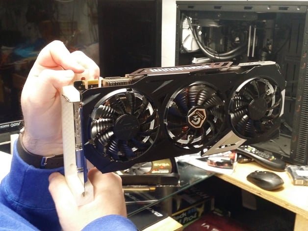 Wall Mounted Graphics Card