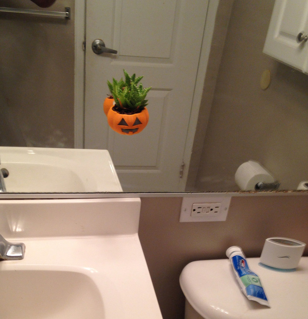 Mini Jack O’Lantern Planter
