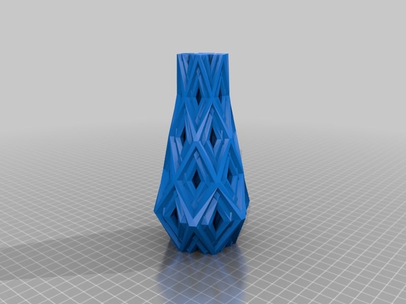 Sharp Pattern Vase